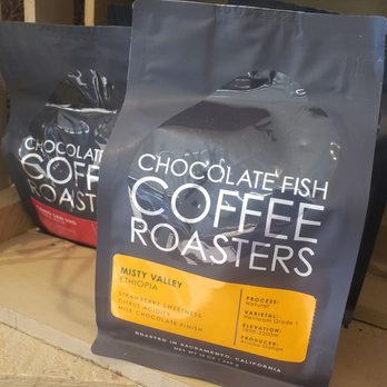 Badfish Coffee & Tea - They use Chocolate Fish in their drinks and bags of beans are available for purchase. - Coffee & Tea Near Me - Orangevale, California