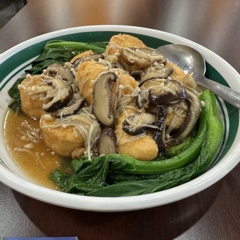 Mama Lu's Dumpling House - Egg tofu top with mushroom - Shanghainese Near Me - Arcadia, California Mama Lu's Dumpling House - Egg tofu top with mushroom - Shanghainese Near Me - Arcadia, California