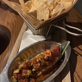 Paddlefish - Tuna poke, comes w seasoned chips - Seafood Near Me - Orlando, Florida Paddlefish - Tuna poke, comes w seasoned chips - Seafood Near Me - Orlando, Florida