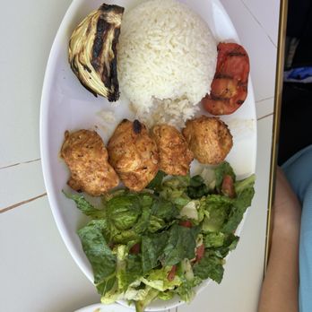 Aladdin Mediterranean Restaurant - Chicken Kebab - Middle Eastern Near Me - Victorville, California