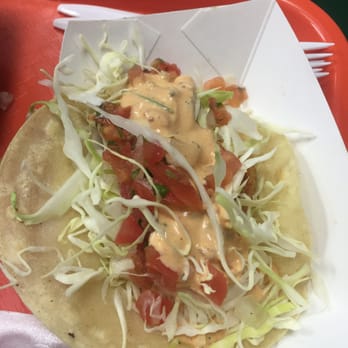 Dos Tacos - shrimp taco , good flavor - Tacos Near Me - Bakersfield, California