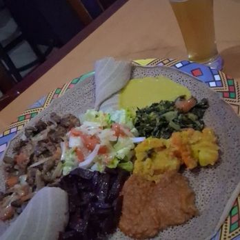 Dallul E African - Eritrean combo vegie and beef. - African Near Me - Dallas, Texas Dallul E African - Eritrean combo vegie and beef. - African Near Me - Dallas, Texas