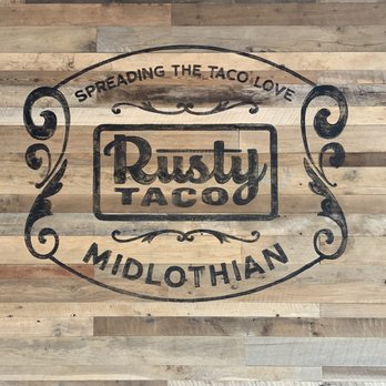 Rusty Taco - The place has really cool design textures to it. The color schemes are great as well. - Tacos Near Me - Midlothian, Virginia Rusty Taco - The place has really cool design textures to it. The color schemes are great as well. - Tacos Near Me - Midlothian, Virginia