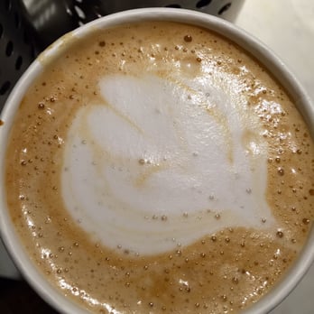 Thinking Cup - A really beautiful almond milk latte. - Coffee & Tea Near Me - Boston, Massachusetts Thinking Cup - A really beautiful almond milk latte. - Coffee & Tea Near Me - Boston, Massachusetts