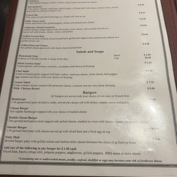 Empire Diner - 2/21/23 Menu - Diners Near Me - Sparks, Nevada