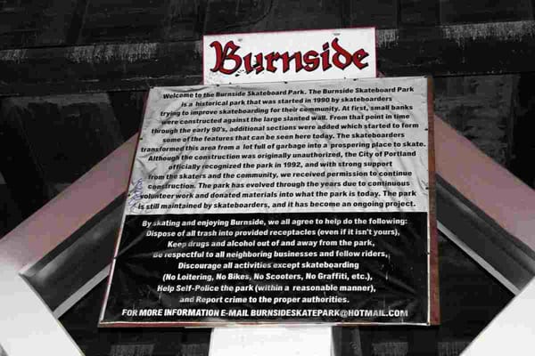 Burnside Skatepark by null