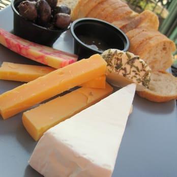V-NO Wine Bar - Cheese Sampler (served with Greek olives & Bonaparte's French bread) - Wine Bars Near Me - Baltimore, Maryland V-NO Wine Bar - Cheese Sampler (served with Greek olives & Bonaparte's French bread) - Wine Bars Near Me - Baltimore, Maryland