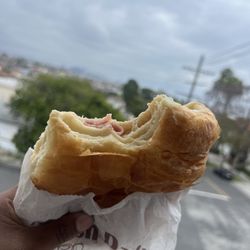 Kenny's Donuts - Ham and cheese croissant (already baked)