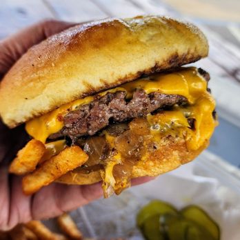 The Shack Kitchen and Coffee - Double Smash Burger - Burgers Near Me - Spring Valley, California The Shack Kitchen and Coffee - Double Smash Burger - Burgers Near Me - Spring Valley, California