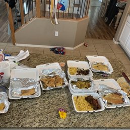 Cubanos, pastillos, fried chicken & pork, yucca fries