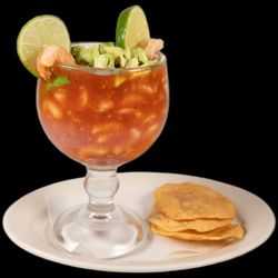 Taqueria Guerrero - Shrimp cocktail