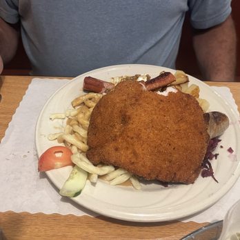 Cafe Old Vienna - It's a German schnitzel dinner - German Near Me - Myrtle Beach, South Carolina