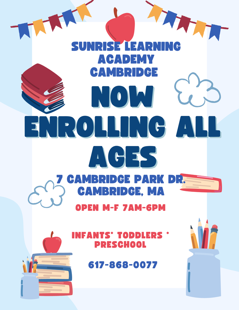 Sunrise Learning Academy - childcare center in Cambridge, MA