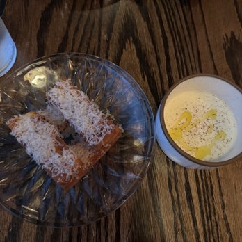 Juniper - Puffy potatoes - Italian Near Me - Austin, Texas