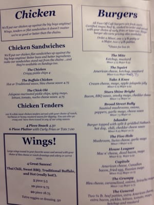 Menu photo 2 Face-Off Cafe Richmond, VA Menu photo 2 Face-Off Cafe Richmond, VA