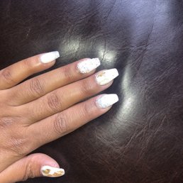 SNS nails done by Joanna