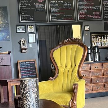 Witch's Brew Cafe - I just loved this yellow chair. - Bakeries Near Me - Locust Grove, Virginia