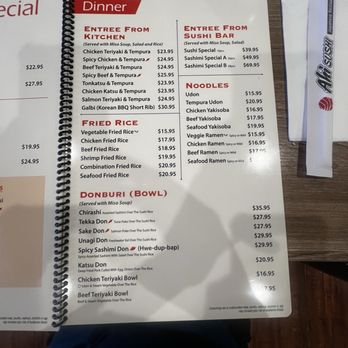 Ahi Sushi - Menu as of May 2026 - Sushi Bars Near Me - Bakersfield, California Ahi Sushi - Menu as of May 2026 - Sushi Bars Near Me - Bakersfield, California