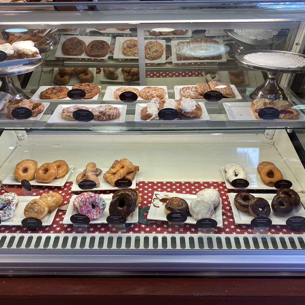Donut and pastry case Donut and pastry case