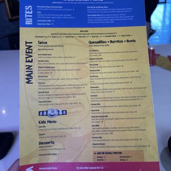 Dilla Libre Dos - Menu - Mexican Near Me - Scottsdale, Arizona