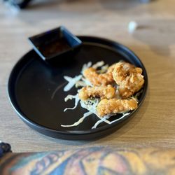 DK Japanese Street Food - Fried tako app. That sauce tho! So guuud!