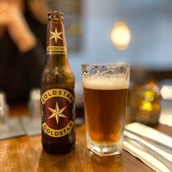 Hummus Kitchen - Goldstar Israeli Dark Lager Beet