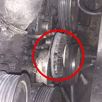 Jackson Auto Repair - We use digital inspections so you can see for yourself. This is a belt tensioner that's self-destructed. - Auto Repair Near Me - Jackson, Tennessee Jackson Auto Repair - We use digital inspections so you can see for yourself. This is a belt tensioner that's self-destructed. - Auto Repair Near Me - Jackson, Tennessee