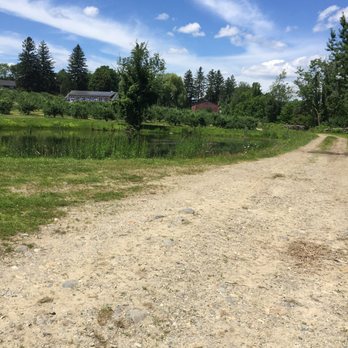 Meadowbrook Orchards - Part of the orchard and a trail that runs through it - Sandwiches Near Me - Sterling, Massachusetts
