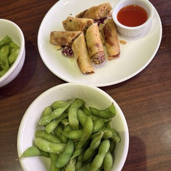 Highball Sushi + Kitchen - Lumpia and Edamame - Asian Fusion Near Me - Oklahoma City, Oklahoma Highball Sushi + Kitchen - Lumpia and Edamame - Asian Fusion Near Me - Oklahoma City, Oklahoma