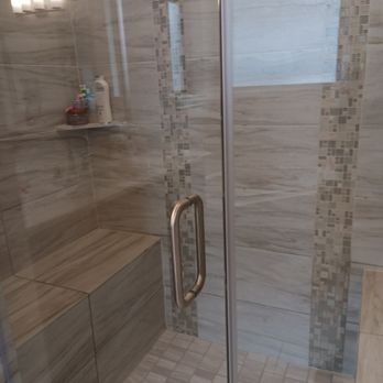 Brandon the Cleaning Guy - A beautiful, sparkling clean shower! This is after my wife worked her magic. :) - Home Cleaning Near Me