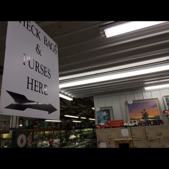 Webb's Antique Mall - Check bags and purses at the door... they must be placed in the lockers before entering - Antiques Near Me - Lake City, Florida