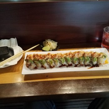 Mama M Sushi - Green Wave roll- delicious and spicy! - Japanese Near Me - Pasadena, California