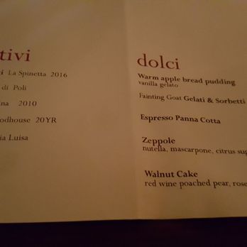 Cantinetta - Dessert Menu (12/28/17) - Tuscan Near Me - Seattle, Washington Cantinetta - Dessert Menu (12/28/17) - Tuscan Near Me - Seattle, Washington