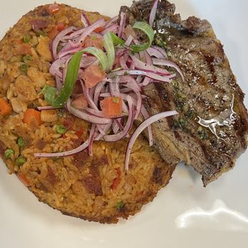 Emelina's 3 - Tacu Tacu Con Carne - Peruvian Near Me - San José, California Emelina's 3 - Tacu Tacu Con Carne - Peruvian Near Me - San José, California