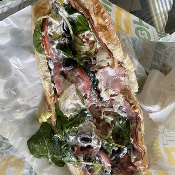 Subway Restaurants - This is a hot mess. Didn't order Mayo or pickles. - Sandwiches Near Me - Arlington, Tennessee Subway Restaurants - This is a hot mess. Didn't order Mayo or pickles. - Sandwiches Near Me - Arlington, Tennessee