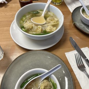 Chifa Du Kang - Kendall - Pork and Shrimp dumplings soup - delish - Chinese Near Me - Miami, Florida Chifa Du Kang - Kendall - Pork and Shrimp dumplings soup - delish - Chinese Near Me - Miami, Florida