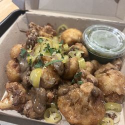 Yalla Falafel - Black garlic cauliflower