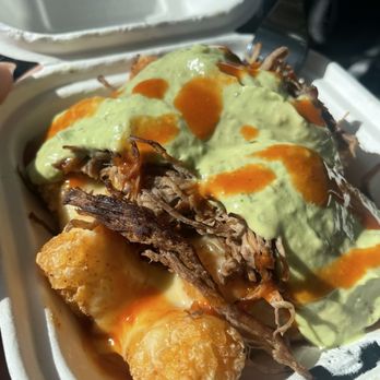 Effin Egg - Brisket Totchos w Cholula - Waffles Near Me - Las Vegas, Nevada Effin Egg - Brisket Totchos w Cholula - Waffles Near Me - Las Vegas, Nevada