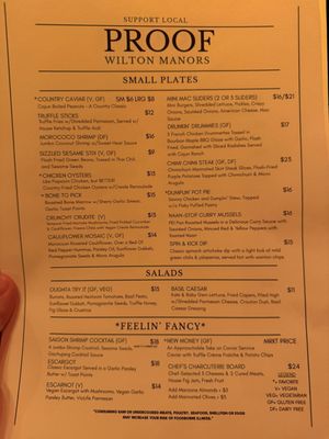 Menu photo 8 Proof Wilton Manors Wilton Manors, FL Menu photo 8 Proof Wilton Manors Wilton Manors, FL