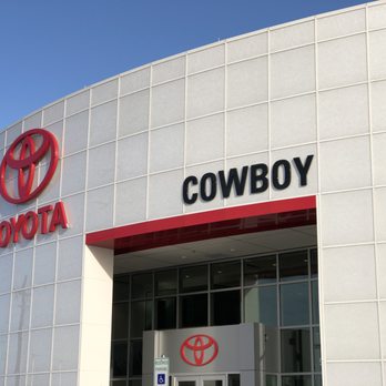 Cowboy Toyota - You can see there name.  This place is great! - Auto Repair Near Me - Dallas, Texas