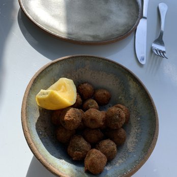 A16 - Fried Castelvetrano Olives - Italian Near Me - Oakland, California A16 - Fried Castelvetrano Olives - Italian Near Me - Oakland, California