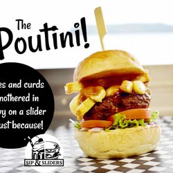 Sip and Sliders Food Truck - our Poutini slider