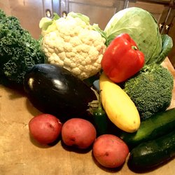 Blue Sky Farms Nc - Veggie Box Available for Curbside Pickup.