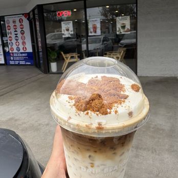 Drip Beans - Biscoff - Einspanner Latte - Coffee & Tea Near Me - San Diego, California