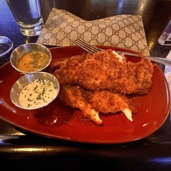 No Vacancy - Pretzel crusted chicken tenders - New American Near Me - Chicago, Illinois No Vacancy - Pretzel crusted chicken tenders - New American Near Me - Chicago, Illinois
