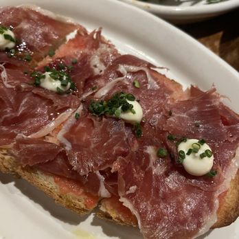 Wolf in the Woods - Prosciutto Toast - Wine Bars Near Me - San Diego, California