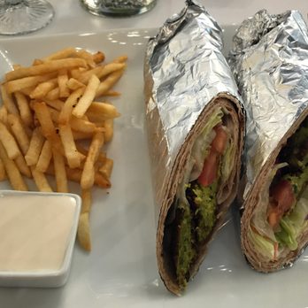 Caspian Restaurant - Falafel Wrap - Mediterranean Near Me - Mountain View, California