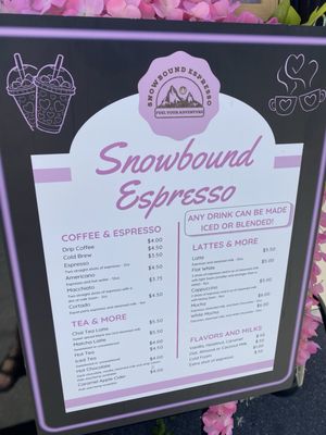 Menu photo 3 Snowbound Espresso Wrightwood, CA Menu photo 3 Snowbound Espresso Wrightwood, CA