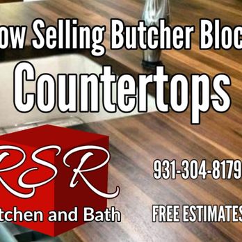 RSR Kitchen and Bath - Butcher Block countertops. Mcminnville TN. - Kitchen & Bath Near Me - Mcminnville, Tennessee RSR Kitchen and Bath - Butcher Block countertops. Mcminnville TN. - Kitchen & Bath Near Me - Mcminnville, Tennessee