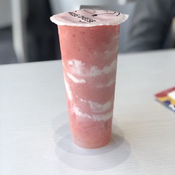 Miss Cheese Tea Cafe - Strawberry sunset - Bubble Tea Near Me - Pasadena, California Miss Cheese Tea Cafe - Strawberry sunset - Bubble Tea Near Me - Pasadena, California